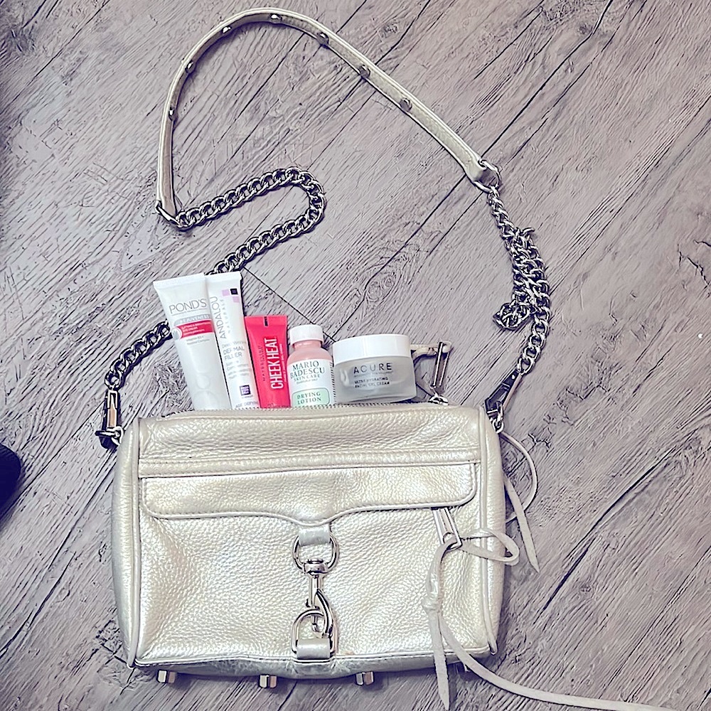 Rebeccaminkoff cross body chain handbag